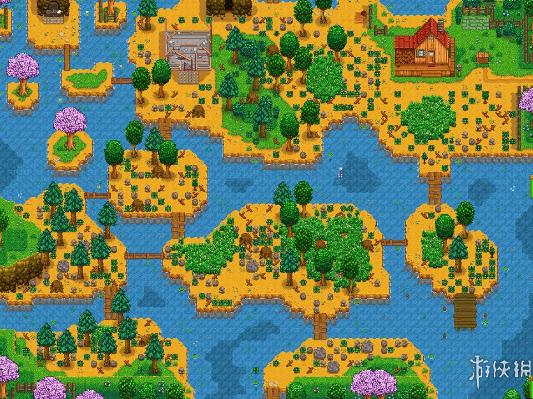 星露谷物语农场废墟有什么用,星露谷物语四角农场如何布局