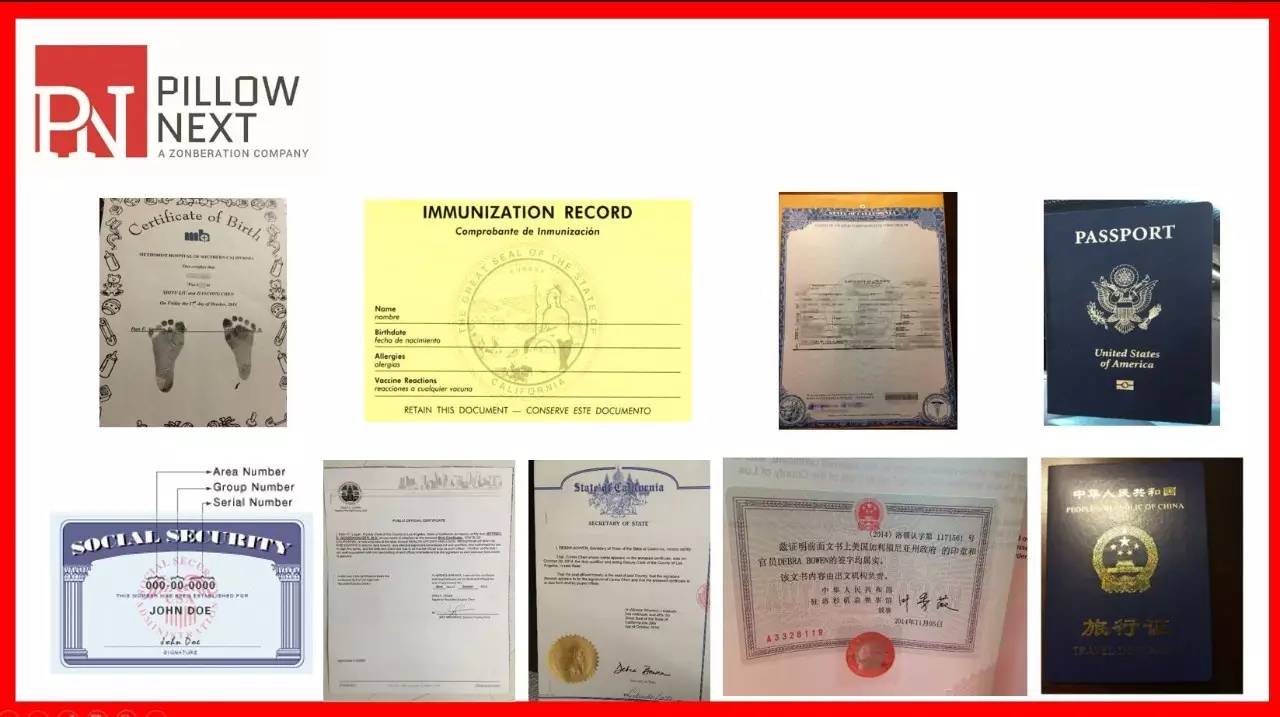 美国宝宝五步曲之五:美宝证件