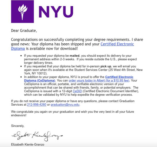 震惊！从NYU毕业，都得做这件事！