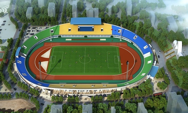 市民有福了吗,我市新增一座高颜值室内运动场馆