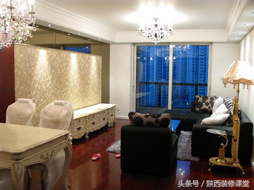 来一套简欧完工实景,130平简欧风格低调奢华