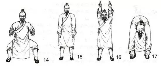 武当五行七步功,武当二龙指功图解