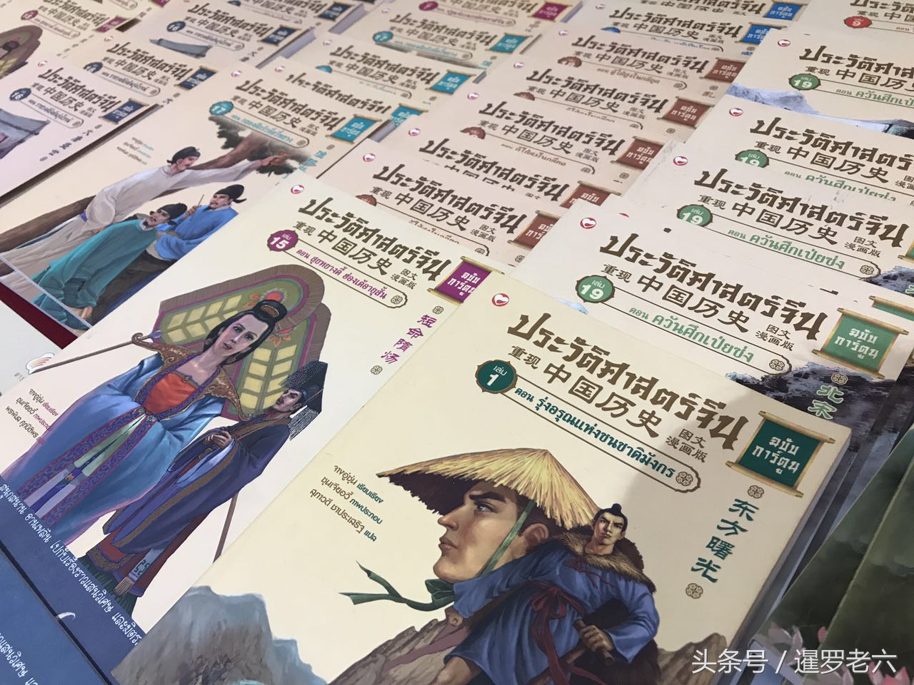 泰国中国历史书籍,泰国书店的中文历史书