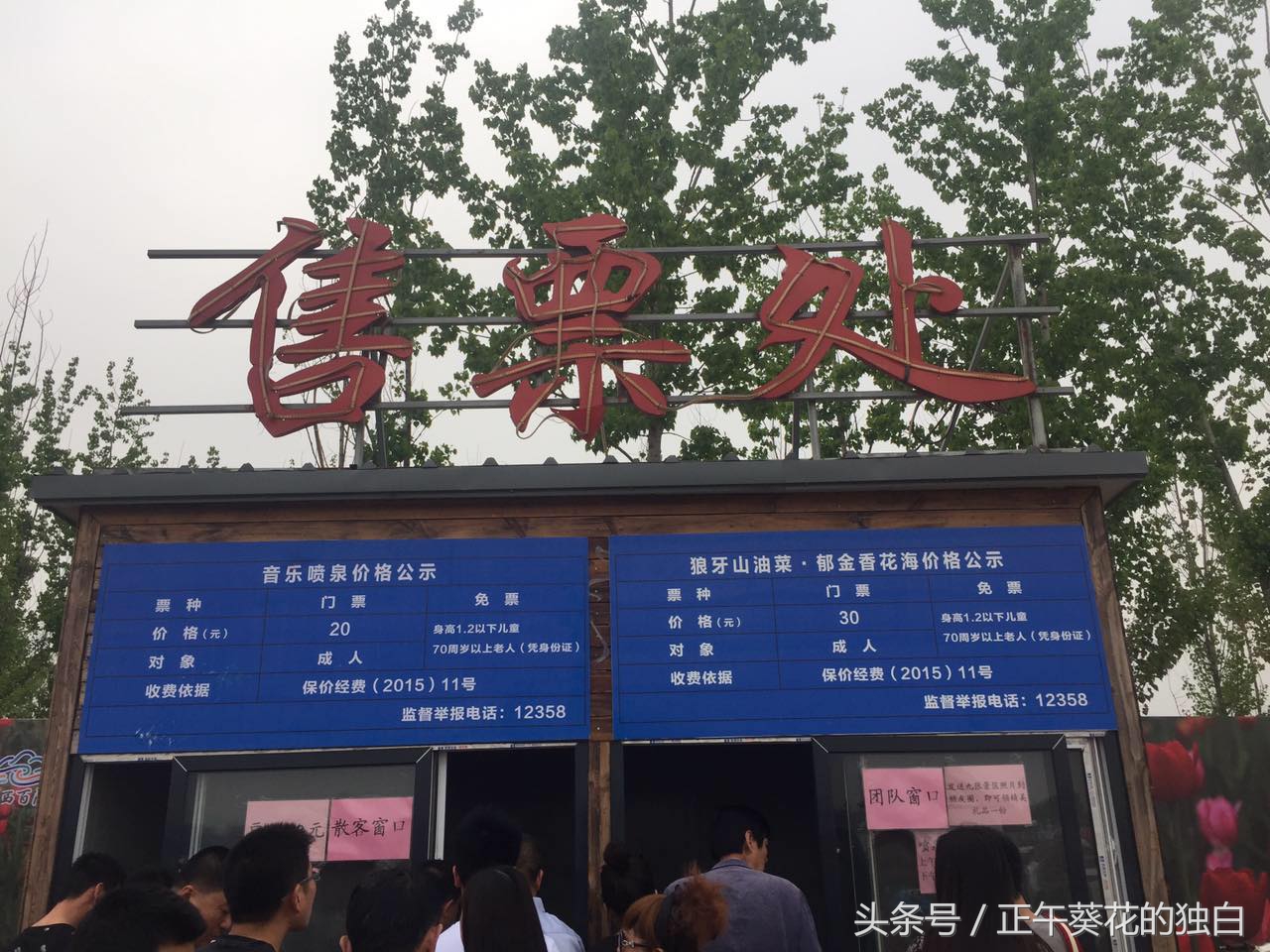 狼牙山田园花海入口,狼牙山万亩花田附近景点