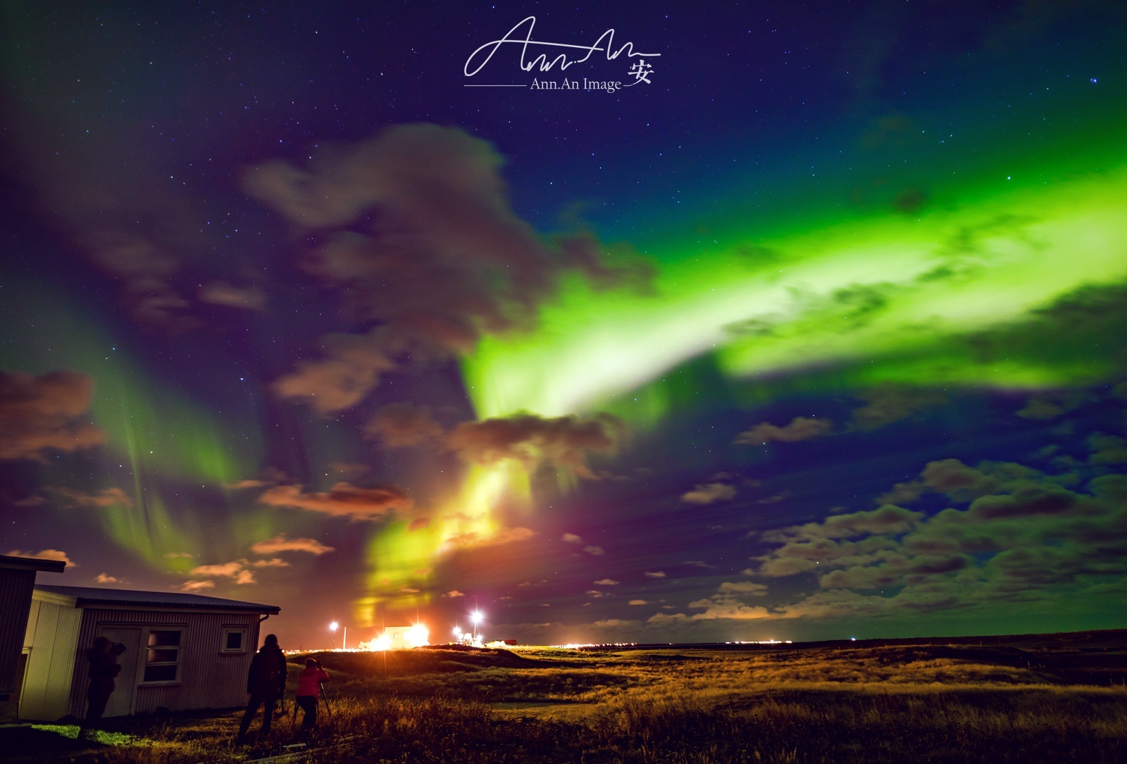 冰岛北极光美景,冰岛北极光惊艳时刻