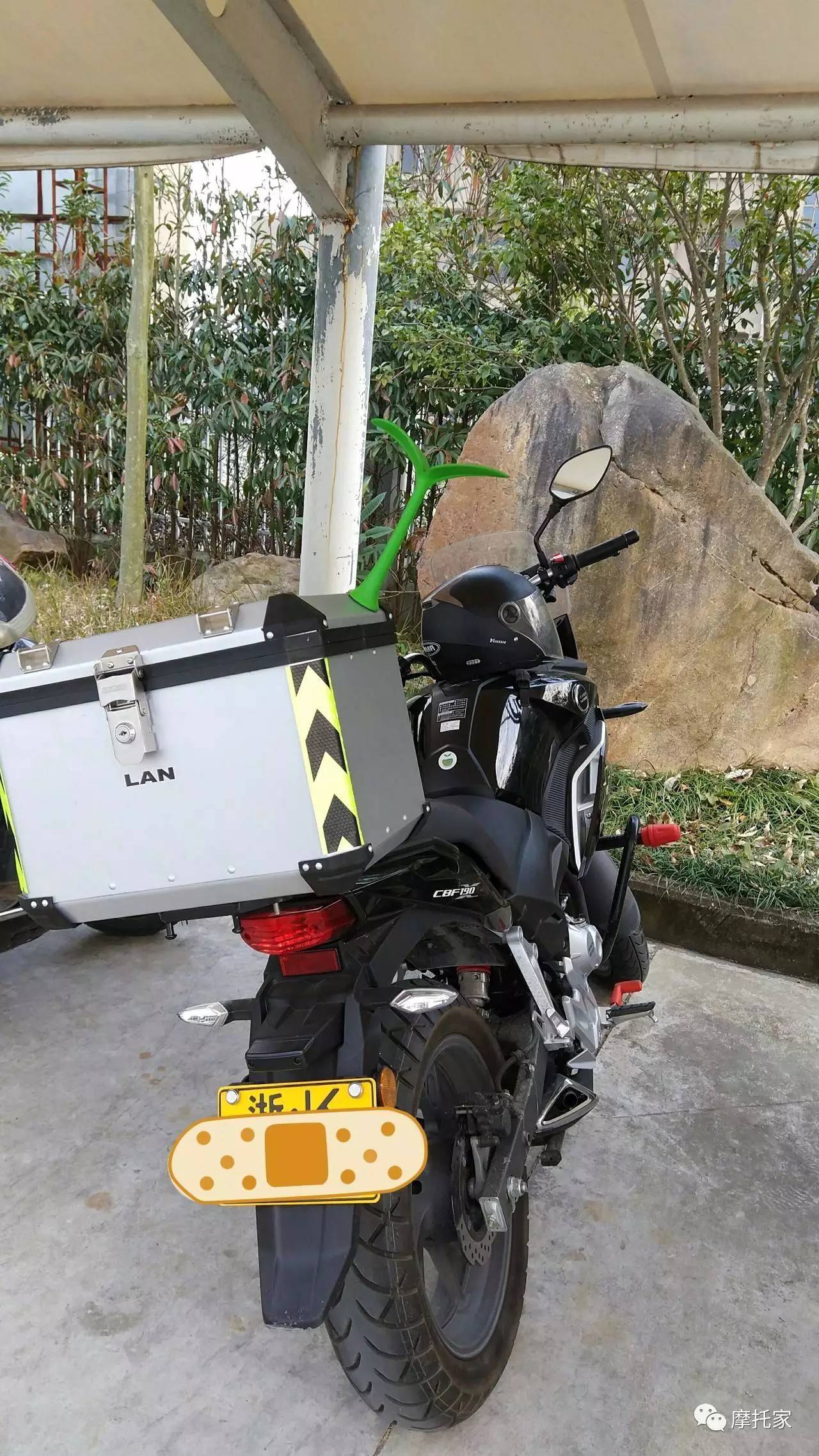 有一个好老婆，除了羡慕还是羡慕，小白本田CBF-190X感受