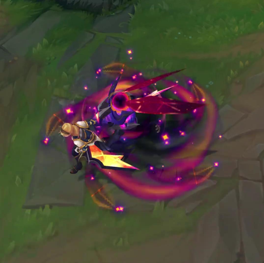 lol死兆星卡兹克皮肤特效,lol暗星卡兹克皮肤视频