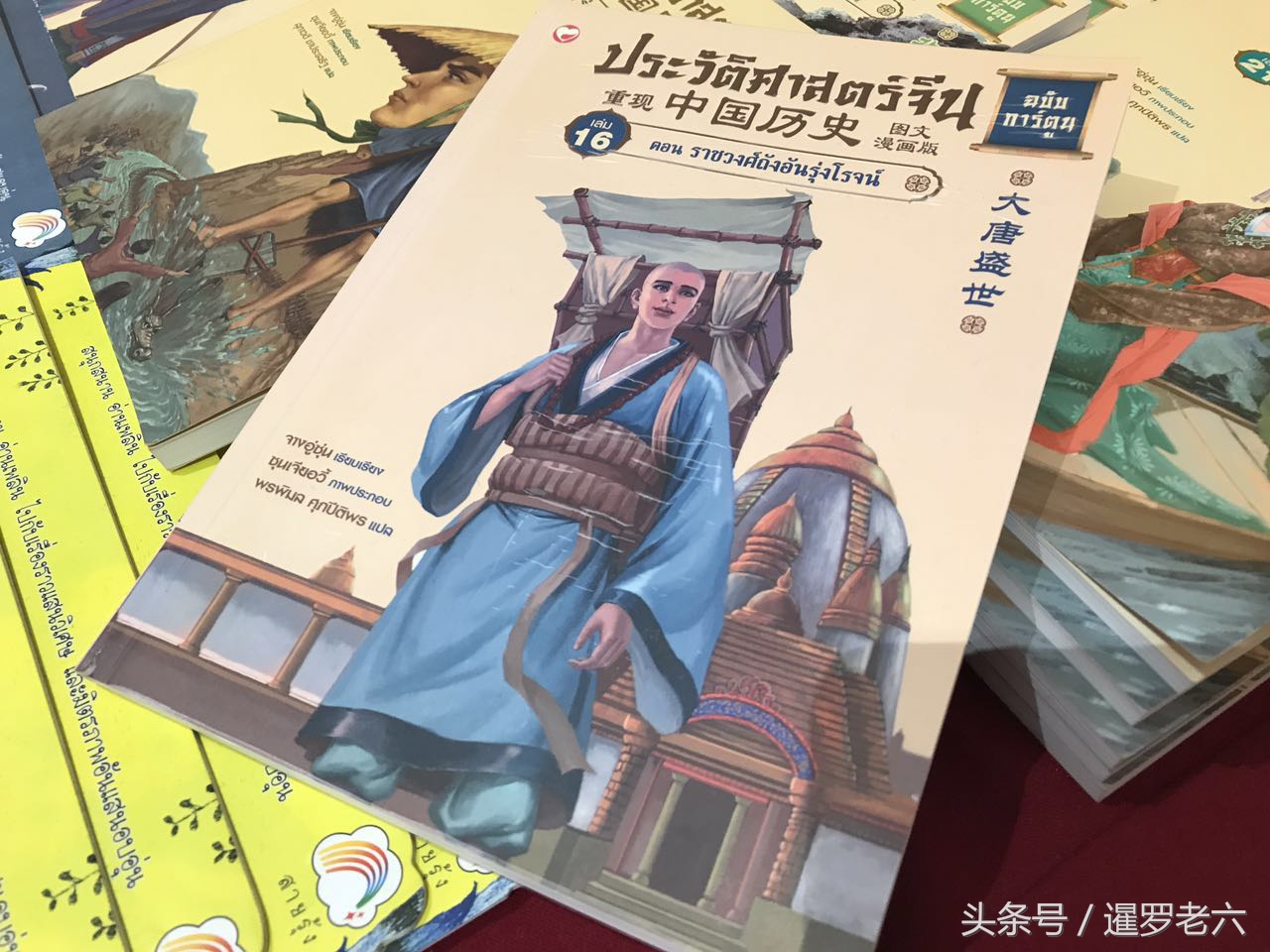 泰国中国历史书籍,泰国书店的中文历史书