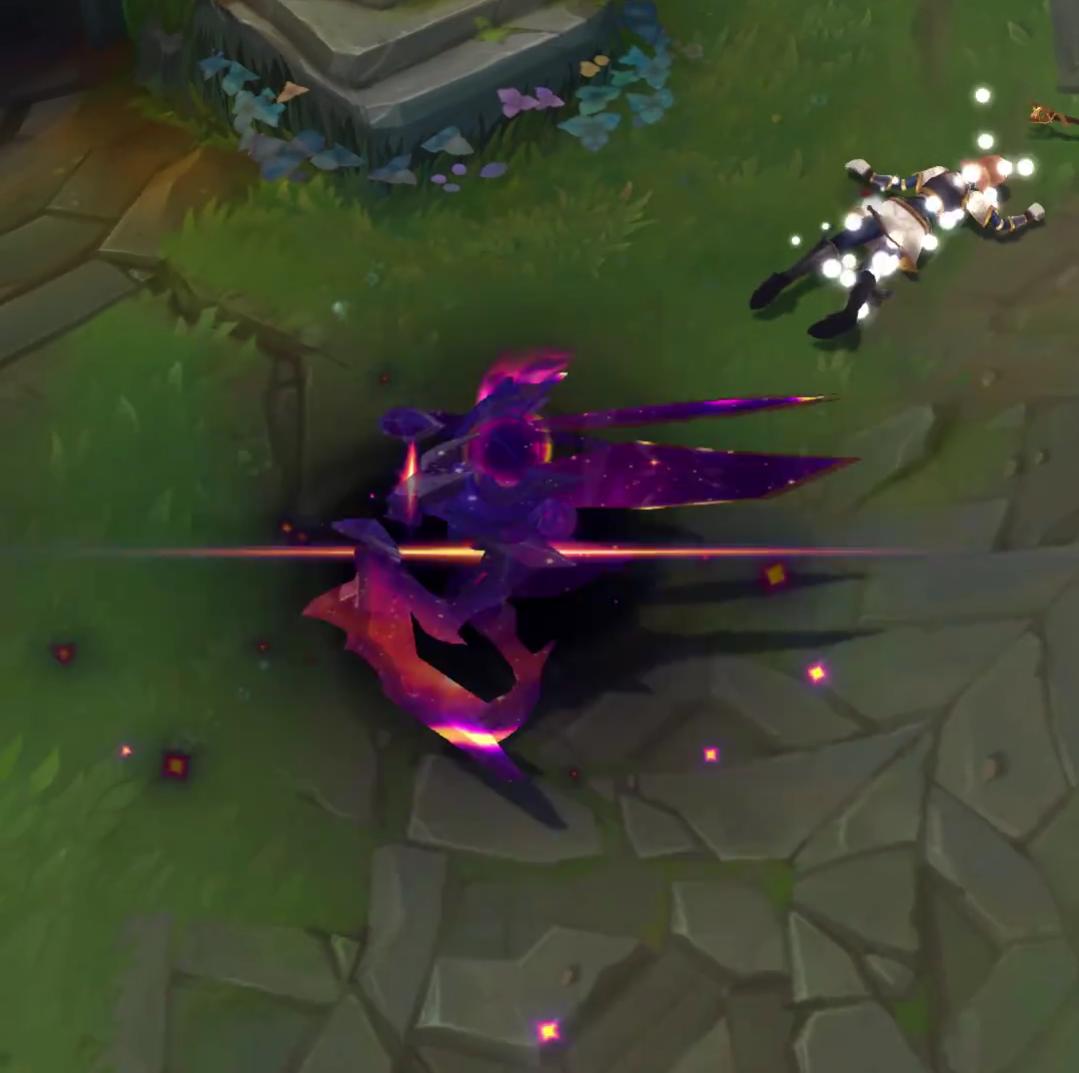 lol死兆星卡兹克皮肤特效,lol暗星卡兹克皮肤视频