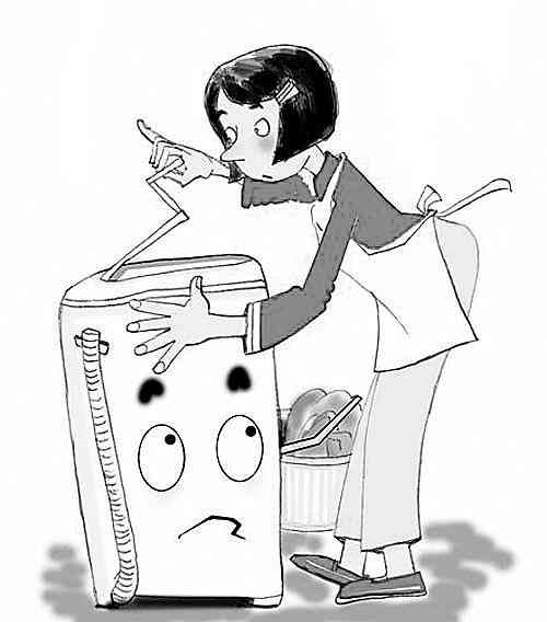 无意在洗衣机下加个圈垫,洗再重衣服都没噪音!让维修工白跑一趟