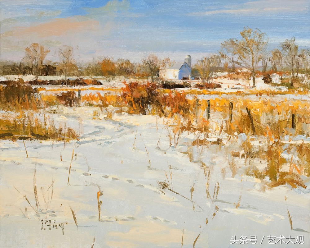 傅大力油画风景写生视频,张冬峰油画风景写生视频