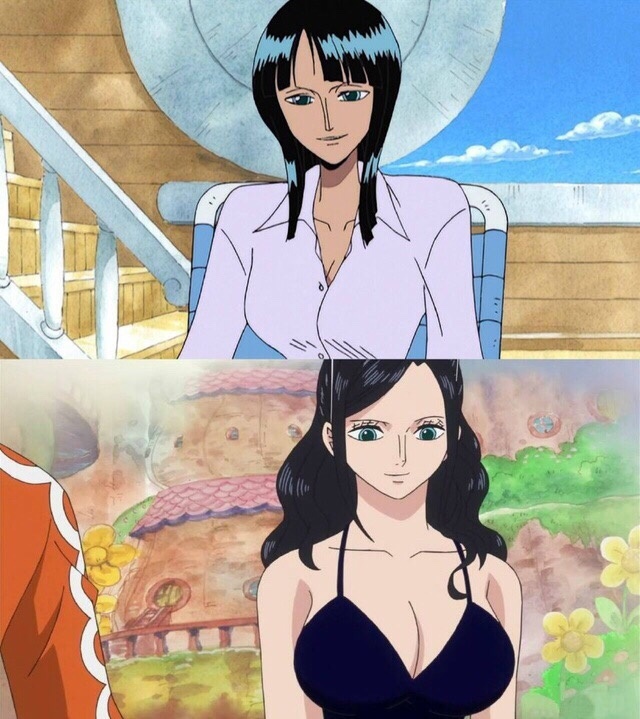 海贼王两年后重聚还是娜美漂亮,娜美两年前后的身材变化