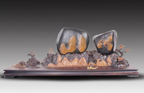 这两块石头他整整等了6年才买下,刚运回家就有人出价40万