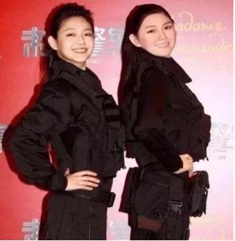 明星蜡像和真人不一样,明星蜡像吓人