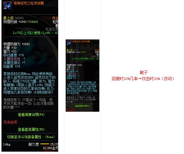 海神套天下第一！DNF传说改版后，海神套强无敌