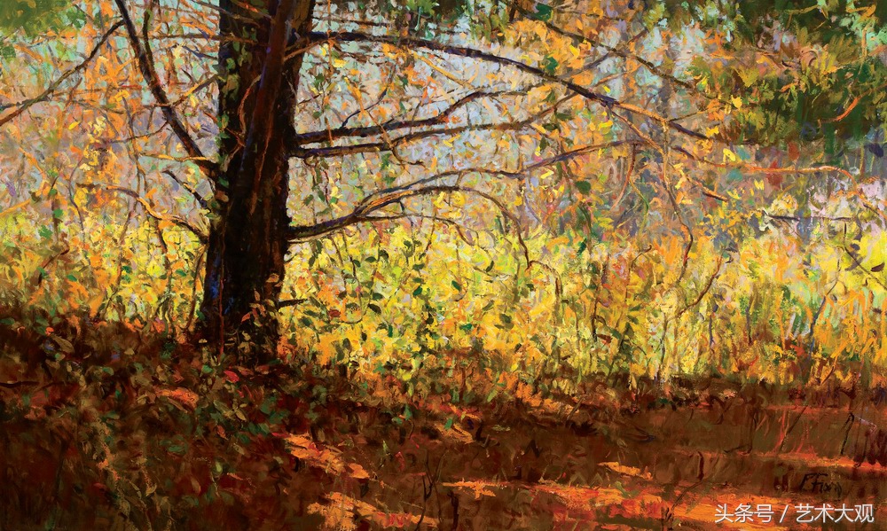 傅大力油画风景写生视频,张冬峰油画风景写生视频