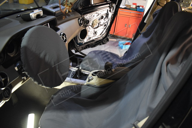 奔驰glk300音响改装方案,奔驰GLK300音响改装