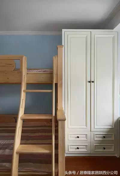 140平装修效果图简约美式,140平四室法式极简