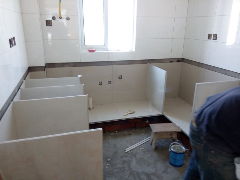 101平米美式橱柜图片,铝合金夹砖橱柜最全教程