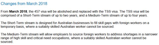 澳大利亚491签证新政策,澳大利亚457签证多久可以转永居