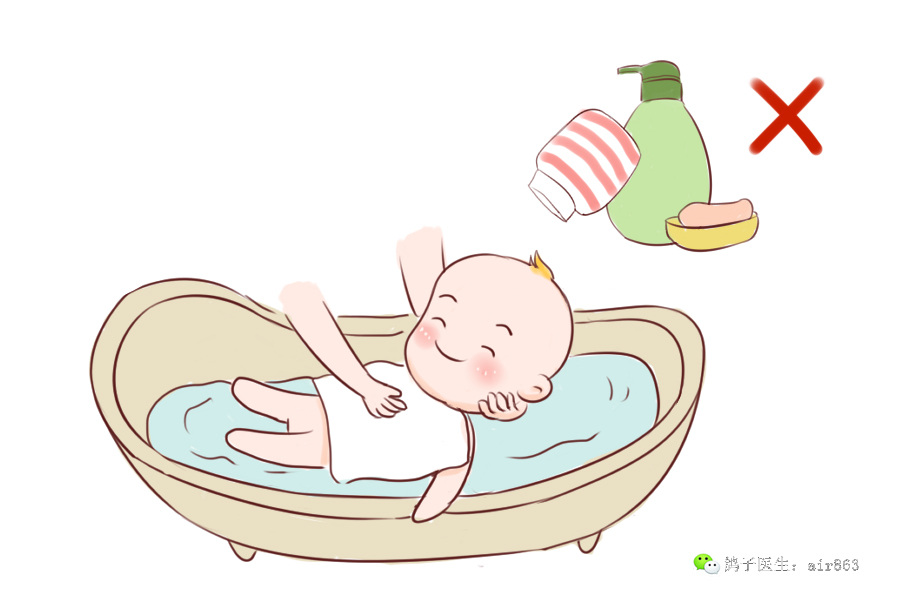 她用澡巾给宝宝搓灰,却没想到宝宝却得了皮肤病!
