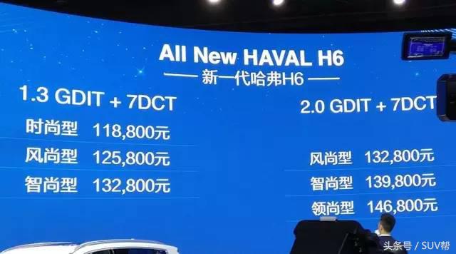 哈弗h6和weyvv7,哈弗h6和weyvv6的区别