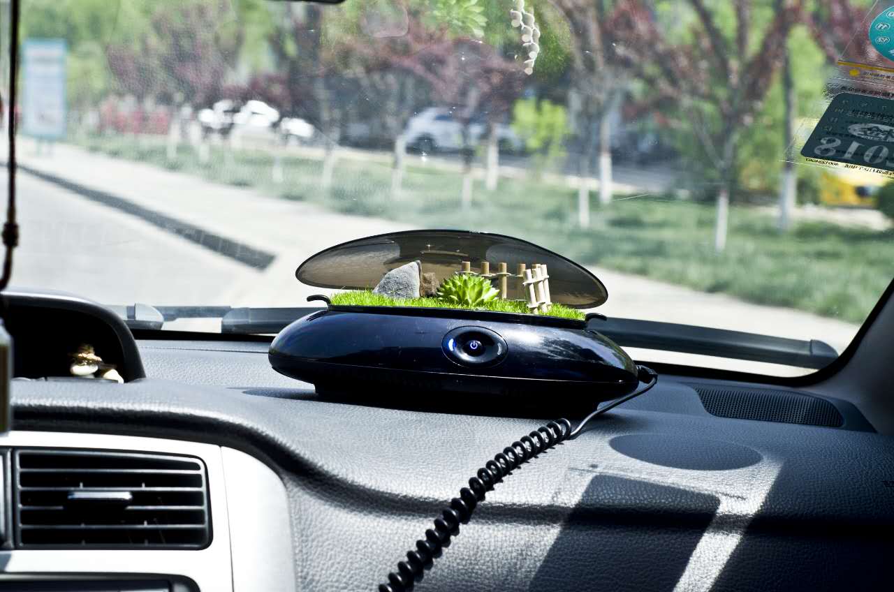 空气好了才不晕车生泰宝车载桌面净化器体验