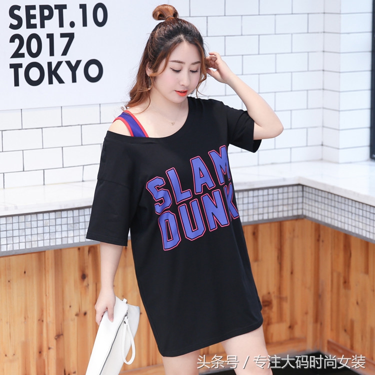 210斤胖妞大码女装,150-180斤的大码女装胖妹