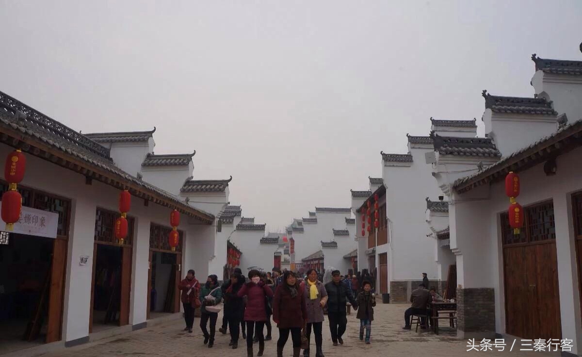 陕西江南水乡古镇,咸阳姜嫄水乡古镇