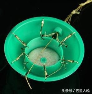 海竿爆炸钩钓鲢鳙钓组的安装方法,海竿串钩加爆炸钩钓组