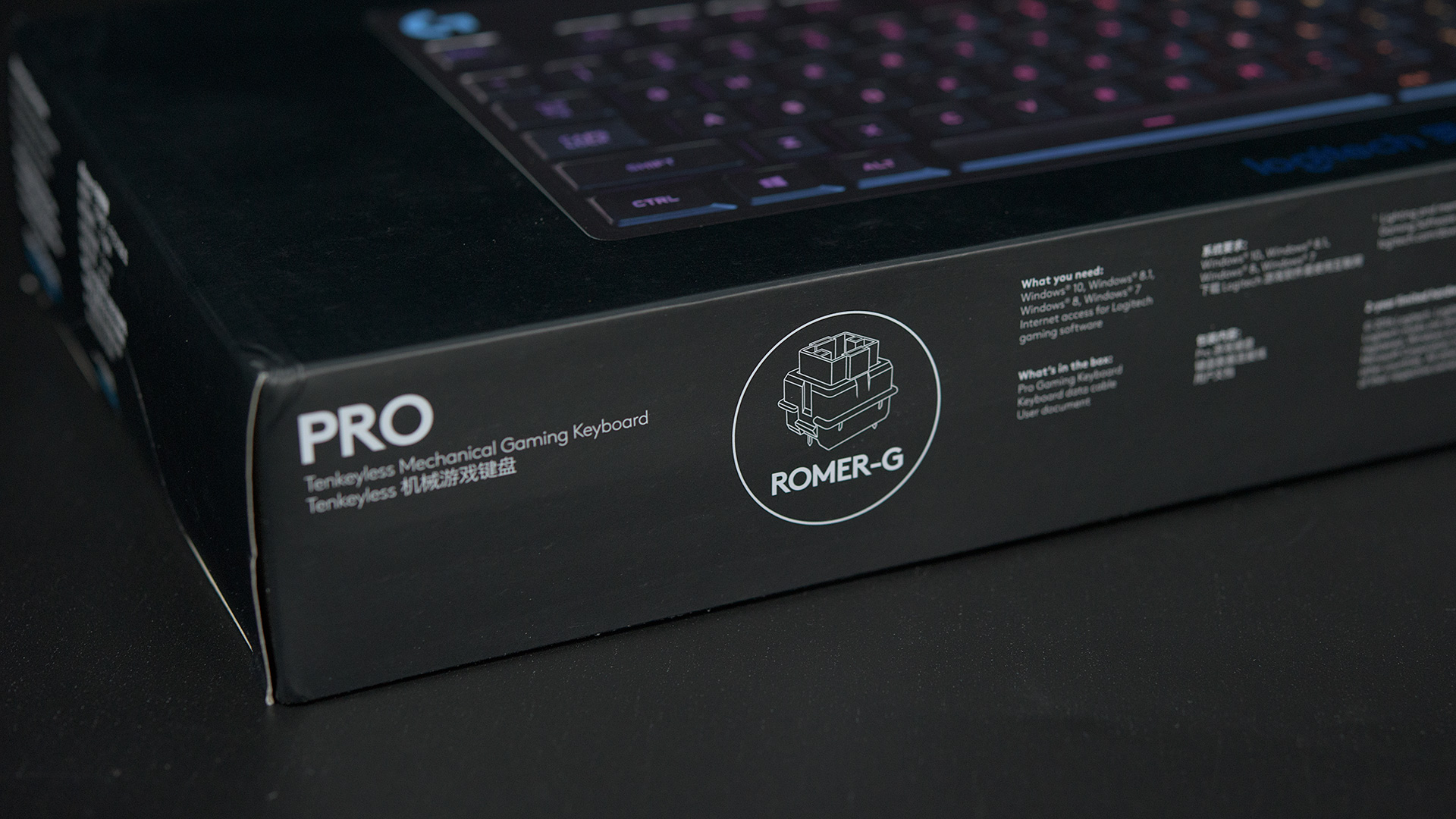 罗技无线键鼠电竞套装推荐,罗技键盘pro评测