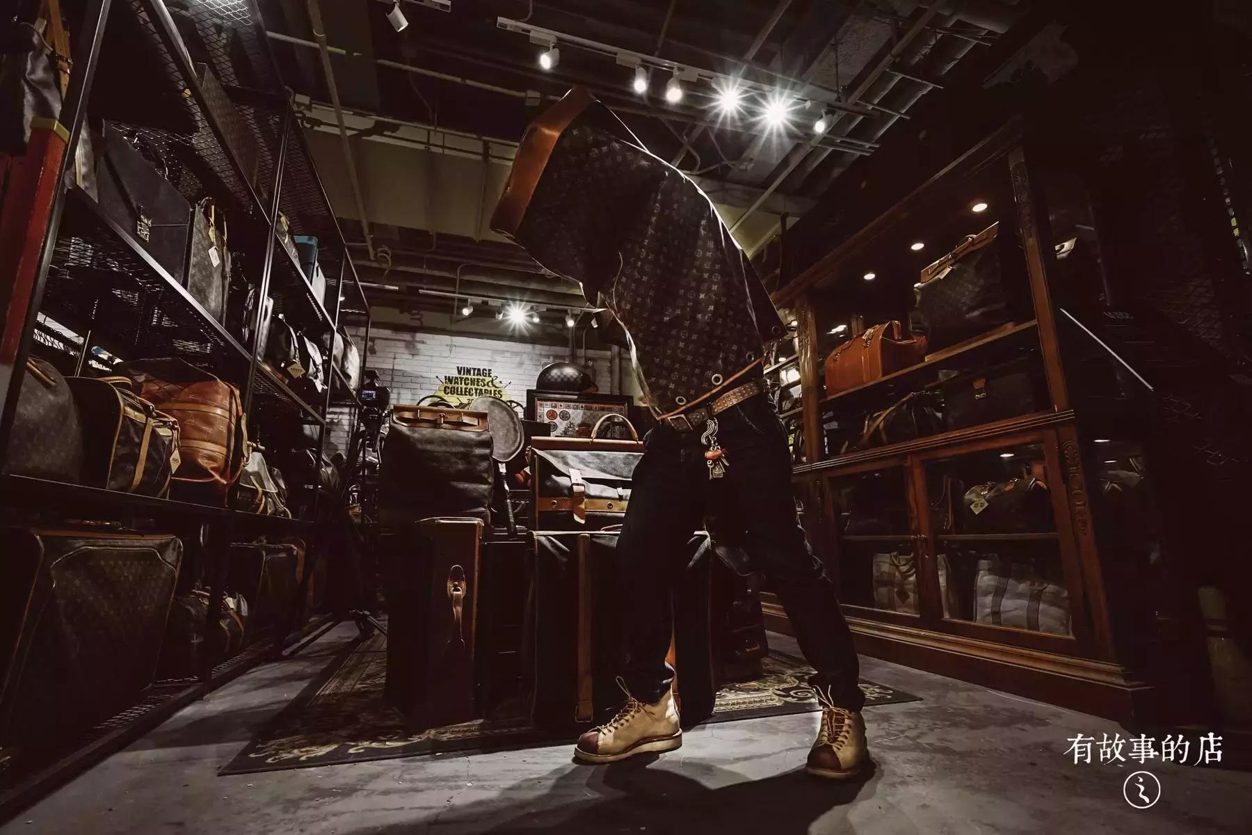 lv古董旅行箱,古董lv旅行箱