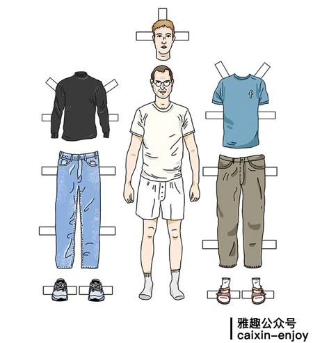 男士们你们有几套衣服,衣柜里有什么衣服就够了