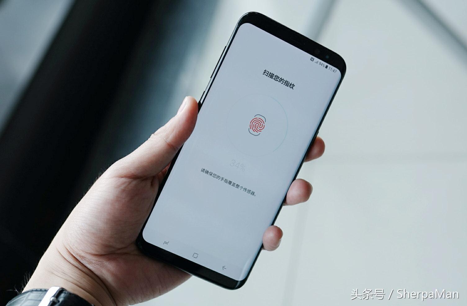 三星s8全面屏颜色,国行版三星s8bixby
