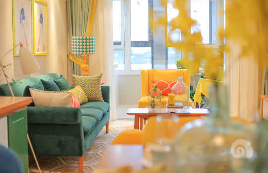 大连悦丽海湾装修哪家好,大连三室一厅装修现代简约