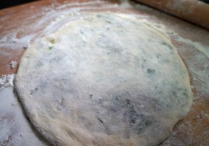 天台麦饼和面教程,台州特色小吃海苔麦饼