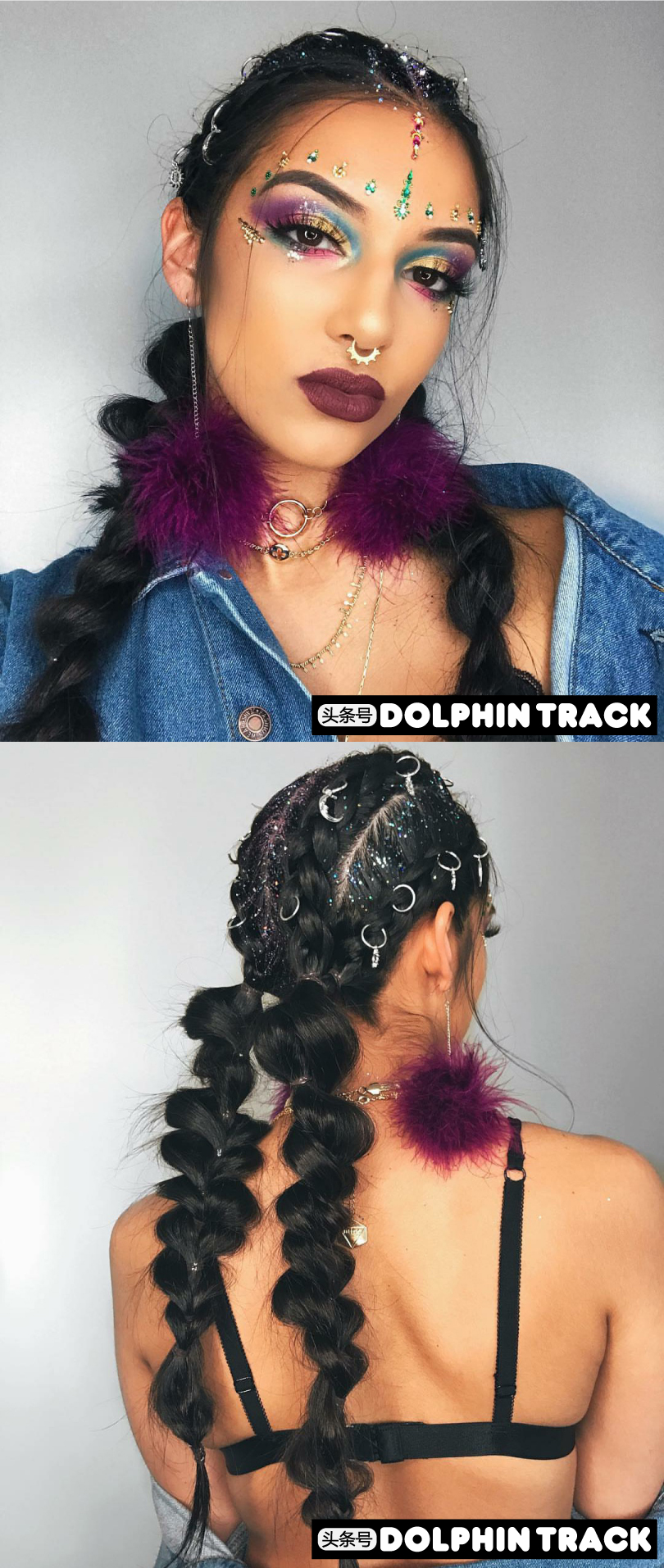 简直美呆了n款ins人气编发学起来,发型推荐长发编发ins