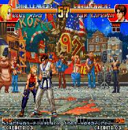 堕天使拳皇97玛丽无限抱摔教学,拳皇97玛丽bug玫瑰教学