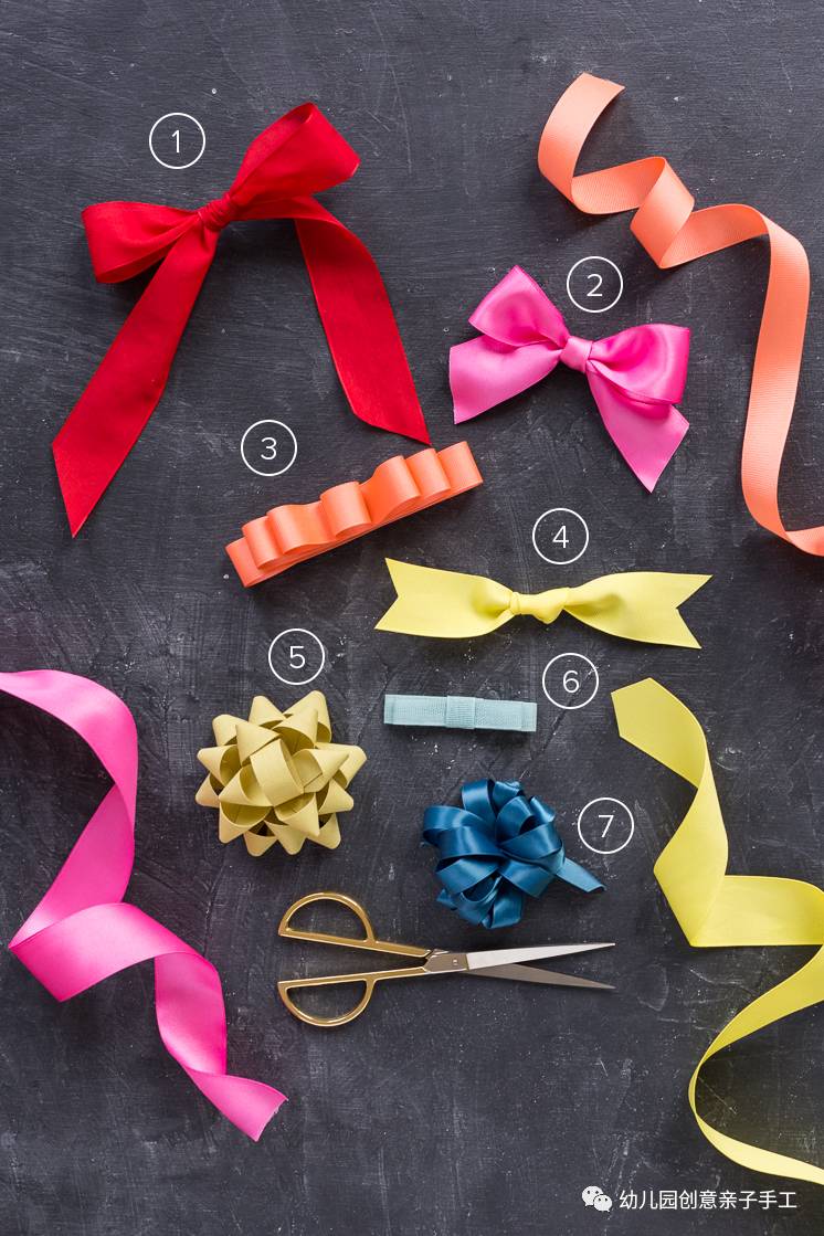 简单蝴蝶结手工幼儿,丝带蝴蝶结打法幼儿手工