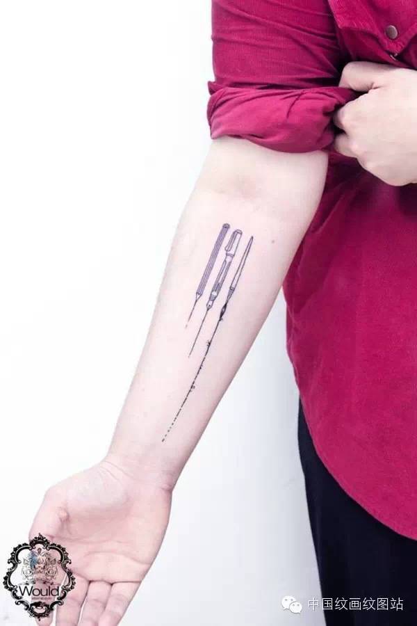 简单不失高级的纹身,简单不失优雅的纹身