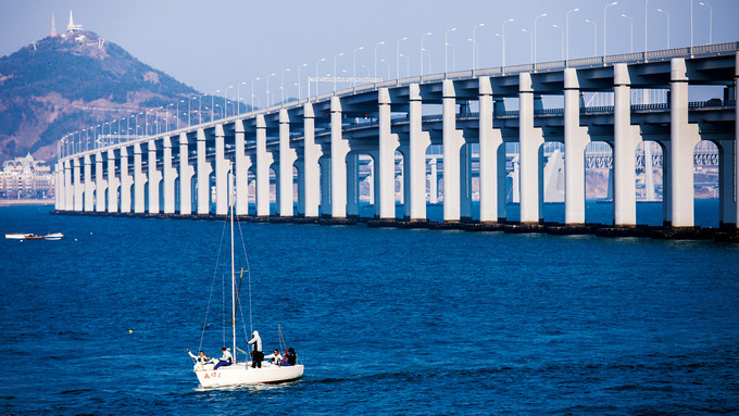 你和上帝的视角只差一台无人机!大连-旅顺