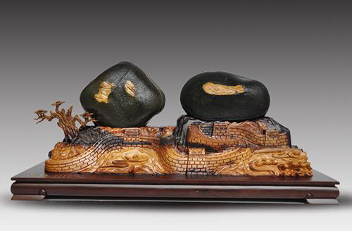 这两块石头他整整等了6年才买下,刚运回家就有人出价40万