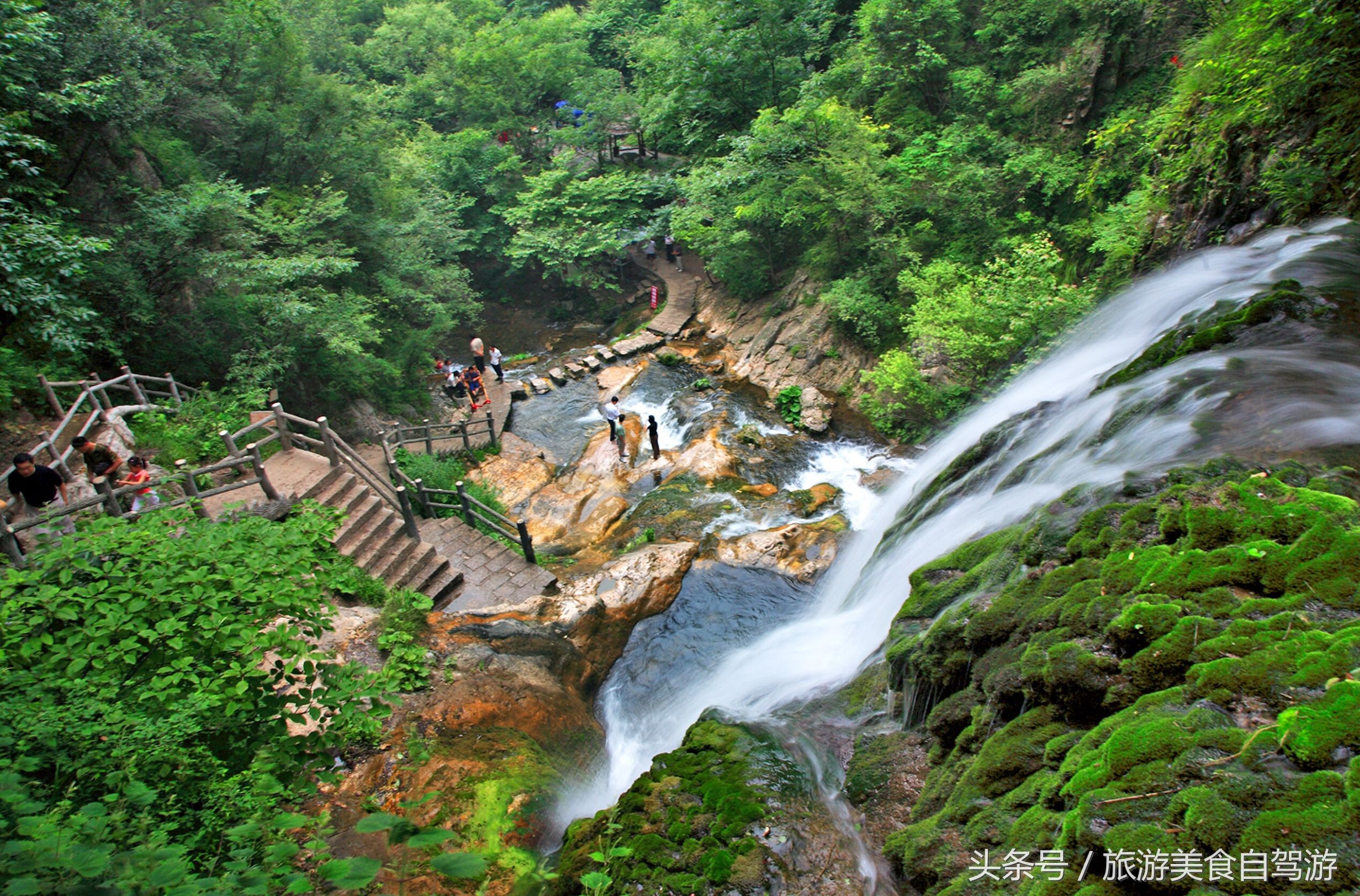 重渡沟一日游最佳路线图,重渡沟一日游文案