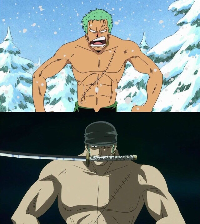 海贼王两年后重聚还是娜美漂亮,娜美两年前后的身材变化