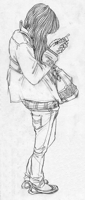 速写默写文稿,速写衣纹默写