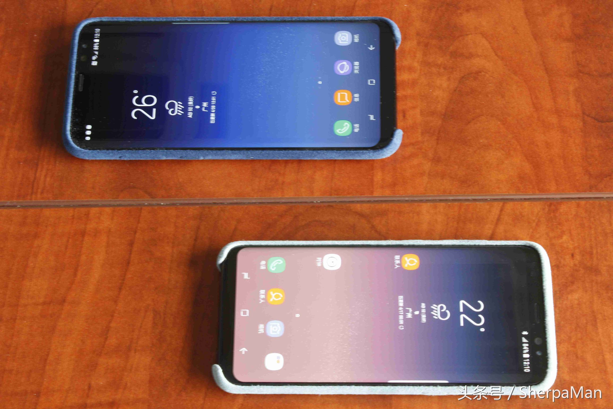 三星s8全面屏颜色,国行版三星s8bixby