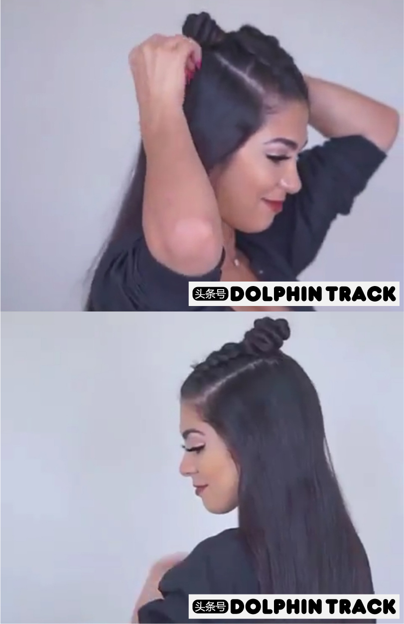 简直美呆了n款ins人气编发学起来,发型推荐长发编发ins