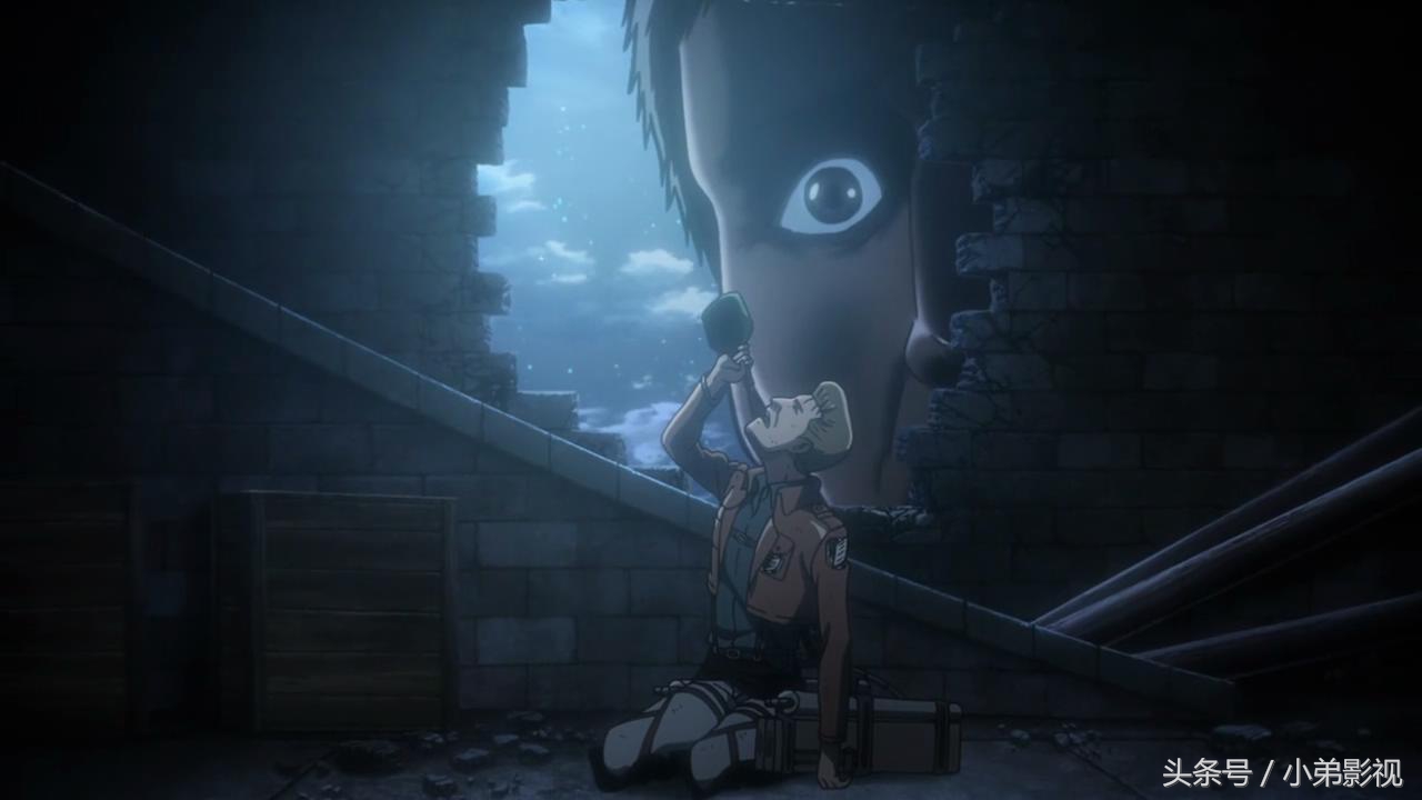 《进击的巨人》第二季04，莱纳舍身救柯尼，尤弥尔化身巨人