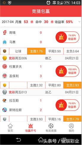 彩王大发神威3连红金辰推荐12中10半年收益率近35倍!