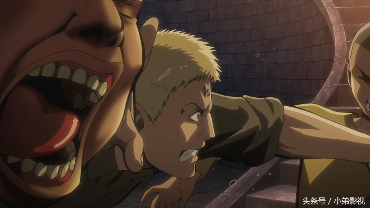 《进击的巨人》第二季04，莱纳舍身救柯尼，尤弥尔化身巨人